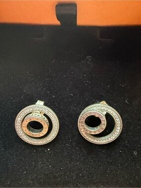 Pandora Silver Double Halo Stud Earrings